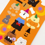 133 Halloween Bear - roomroom Cute Decorative Sticker 127-134