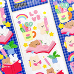 154 Let's Write a Diary - roomroom Cute Decorative Sticker 151-156