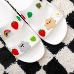 roomroom Scamp Bear Shoe Charms