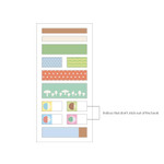 Adhesive On The Inner Edge - Be On D Short Translucent Highlighter Sticky Index Tab Set