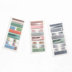 Be On D Short Translucent Highlighter Sticky Index Tab Set