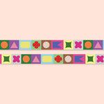 Shape Design - sand cake Shape Washi Tape