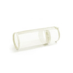 White - Brisk Style Round Standing Large Capacity Mesh Pencil Case