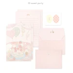 01 Sweet Party - Dash and Dot Pogni Letter And Envelop Set