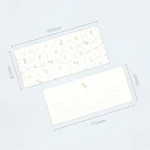 Size - Dash and Dot Dear Pocket Gift Envelope