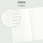 Index - Iconic Solitude B6 Premium Grid Notebook