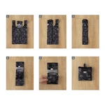 Foldable Bag - Romane Hello Korea Small Reusable Foldable Shopping Bag