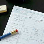 Integrated Habit Tracker - Iconic Flow A4 Dateless Monthly Planner Pad