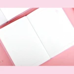 Lay-Flat - Esther Bunny Lovely Pink B6 Hardcover Lined & Grid Notebook