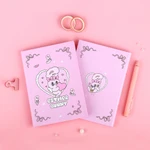Hardcover - Esther Bunny Lovely Pink B6 Hardcover Lined & Grid Notebook