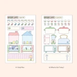 Pack of 10 sheets - 7321 Design All-in-One Review Sticker Pack