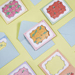 Matching Envelopes - 7321 Design Fruit Window Folding Greeting Card Pack