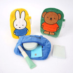 Versatile Use - Miffy & Friends Soft Plush Keychain Pouch