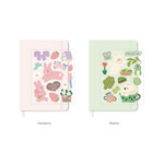 6 Colors - 7321 Design My Color My Day B6 Lined Notebook