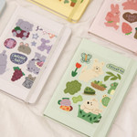 7321 Design My Color My Day B6 Grid Notebook