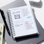 Weekly - Be On D Pico 6 Months A6 Dateless Weekly Planner