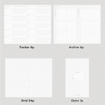 Planner Pages - Be On D Sequence to Sequence 6-Month Hourly Schedule Undated Weekly Planner