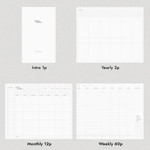 Planner Pages - Be On D Sequence to Sequence 6-Month Hourly Schedule Undated Weekly Planner