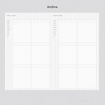 Archive - Be On D Sequence to Sequence 6-Month Hourly Schedule Undated Weekly Planner