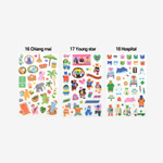 Option - Dailylike Jelly Bear Paper Removable Sticker 13-20