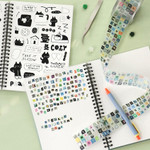 Sticker Collecting Book - Iconic Double-Sided Non-Stick A5 Sticker Storage Book