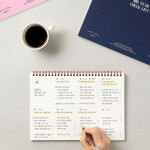 B5 Size - Antenna Shop Table Talk Mid Year B5 Dateless Checklist Weekly Planner
