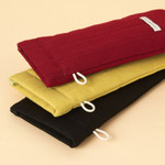 Side Loop - Antenna Shop Soft Quilted Eyeglass Pouch with Squeeze Closure