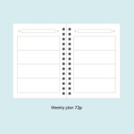 Weekly Plan - PAPERIAN Bits And Pieces Mini Undated Weekly Planner