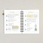Weekly Plan - PAPERIAN Bits And Pieces Mini Undated Weekly Planner