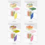 Option - Plepic Book-Shaped Pattern Sticky Note Set