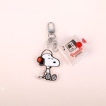 Music - PEANUTS Snoopy Acrylic Keyring with Mini Notebook