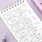 Vocabulary Book - ICONIC Blah Blah Word Notebook With Flip Cover