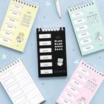 ICONIC Blah Blah Word Notebook With Flip Cover