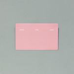 Pink - Self-Adhesive Paper Pocket Storage Sleeve
