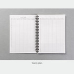 Yearly Plan - Ardium 1440 Large 3 Months Undated Daily Study Planner