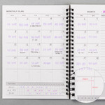 Monthly Plan - Ardium 1440 Large 3 Months Undated Daily Study Planner
