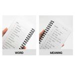 Foldable Layout - 7321 Design Beginning Handy Vocabulary Notebook