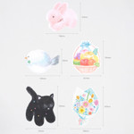 Size - Dash and Dot Cozy Illustrated Die-Cut Mini Card