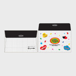 Envelope - Wanna This Color Object Removable Decorative Sticker Pack