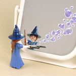 Cute Design - Wanna This Translucent Holographic Color Bubble Sticker Set
