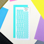Wanna This Drop Line Leaf Sticker Set