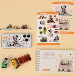 Cute Puppy Design - Wanna This Roommate Object Removable Sticker Pack