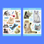 Pack of 6 Sheets - Wanna This Roommate Object Removable Sticker Pack