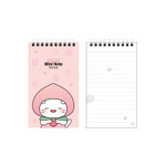 Peach Chunbae - Meowman Cute Cat PP Cover Lined Memo Pad