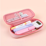 Flat Opening - Meowman Cute Cat PVC Large Multi-Purpose Pencil Case