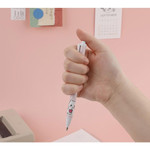 Slim Barrel - Meow Man Cute Cat Slim 0.4mm Quick-Dry Black Ballpoint Pen