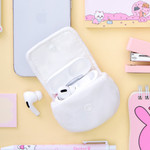 Earbud Case - Meow Man Cute Cat Plush AirPods Case With Keyring