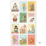 Wanna This Alice cute stamp sticker 2 sheets