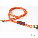 Iconic Two tone adjustment twist string loop neck strap