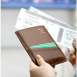 Gunmangzeung RFID blocking flat pocket passport case